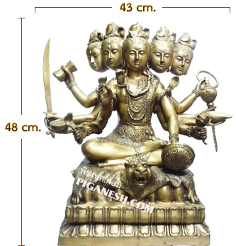 Shiva Panchamukha Shiva (5 Faces)
